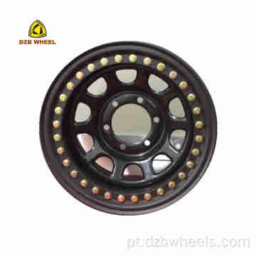 16x6 jantes offroad cromo 4x4 rodas de aço de beadlock